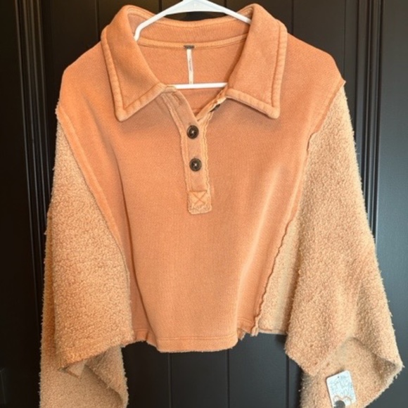 Free People Sweaters - Free People Prep School pullover Size M- NEW WITH TAGS